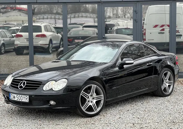 mercedes benz Mercedes-Benz SL cena 67500 przebieg: 174707, rok produkcji 2002 z Boguchwała